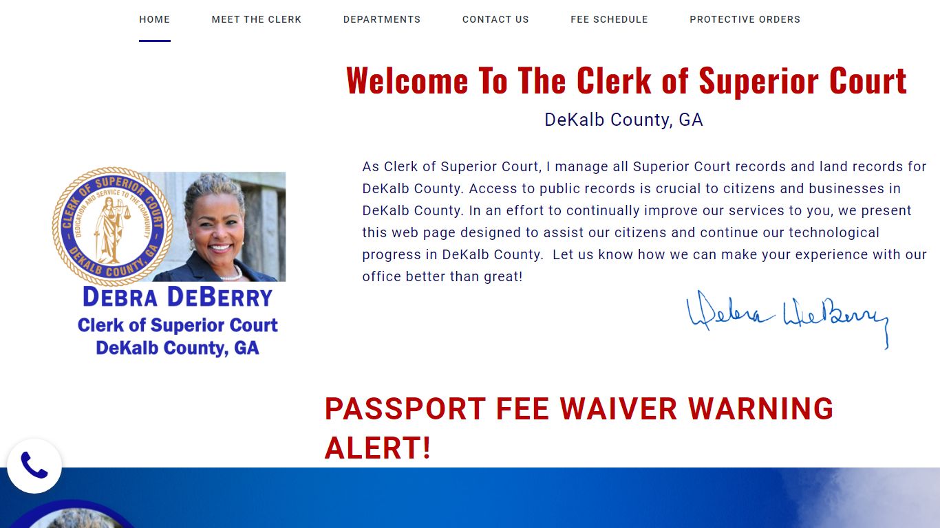 Home | DeKalb County Clerk of Superior Court
